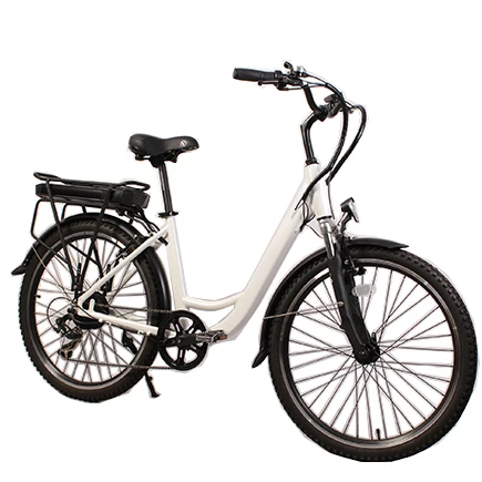 High Quality Cheap e bike Black Silver 700c 250w Ladies Assist Electric City Bike Bicycle For Women