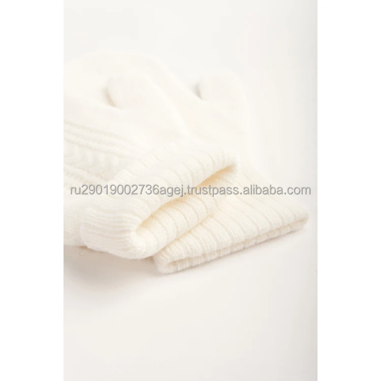 Top quality knitted mittens for winter historical hand crafts of Orenburg from manufacturer down knitwear