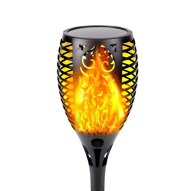 Outdoor Led Solar Light Flickering Dancing Flame Torch Solar Lighting Waterproof Lamp for Garden Decoration Landscape Lawn Path