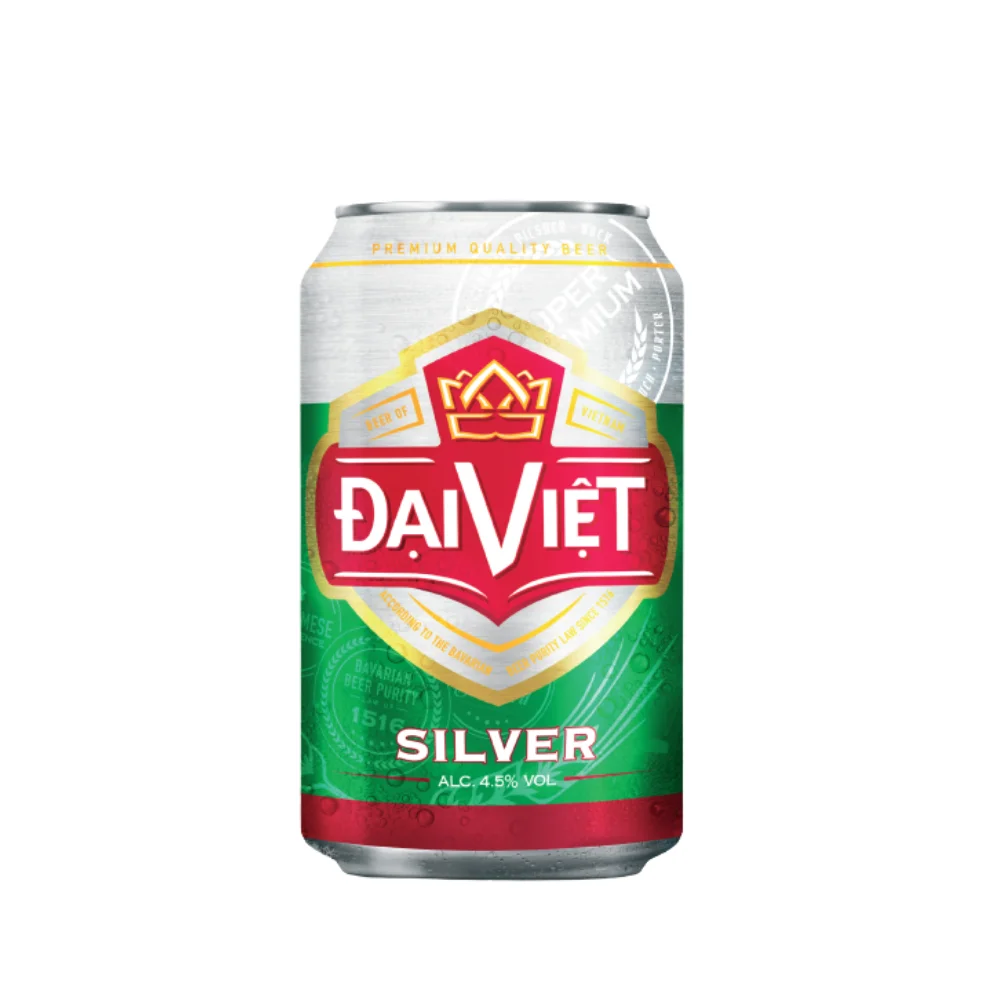 Silver Beer light beer fermentation wholesales Can 330m beer best price brewery