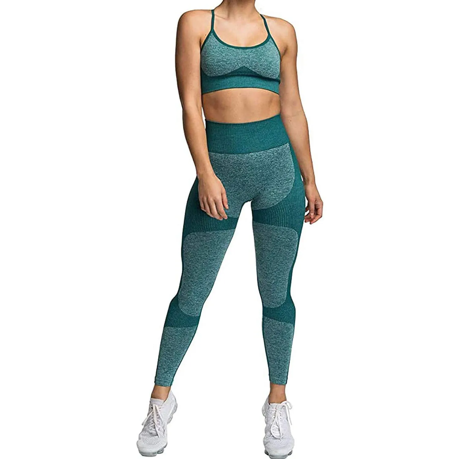 High Waist Ladies Seamless Yoga Activewear Set