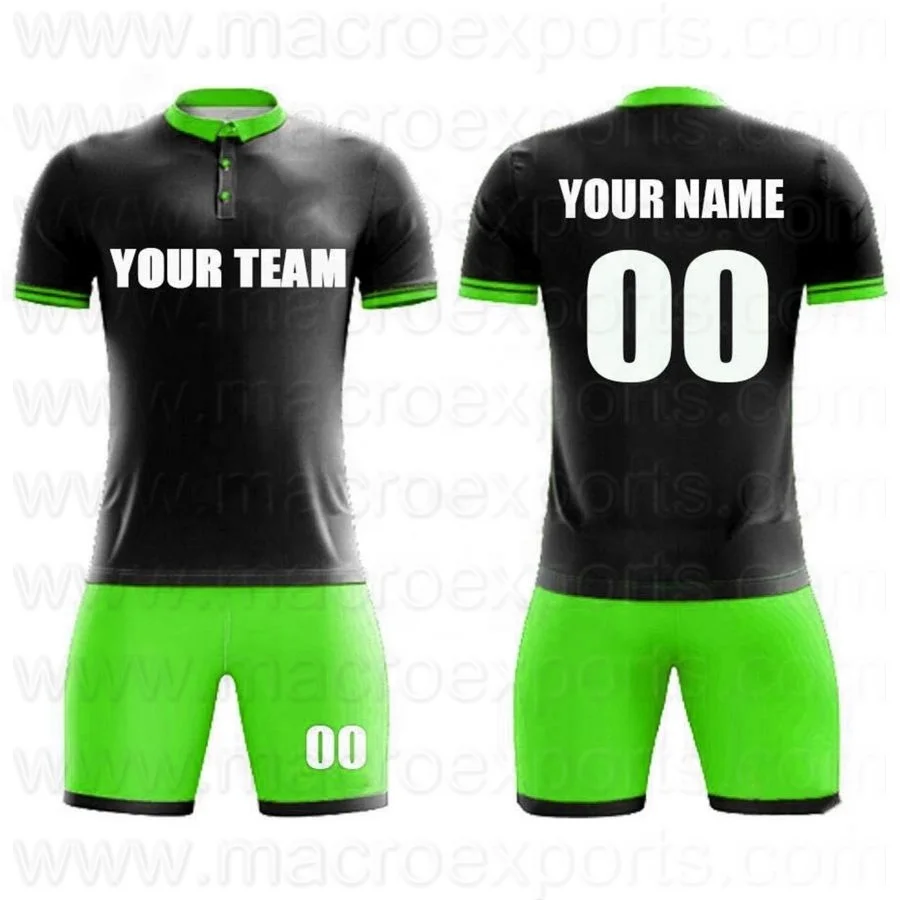 2024 Custom design custom cheap soccer uniforms for  your Teams name with print football uniform sets