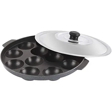 Omega Select Plus, Не оставляющий следов антипригарный Paniyarakkal, 25 см, черный