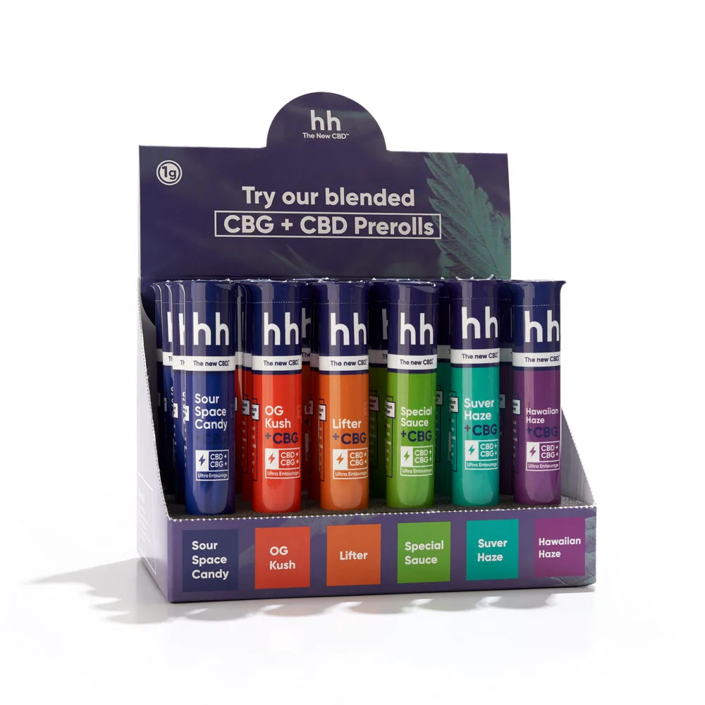 1g CBD + CBD смешанные Премиум-Качества конопляные цветы CBD предварительный дисплей