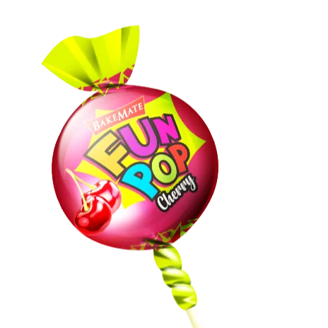 Леденец в центре наполнит резинкой