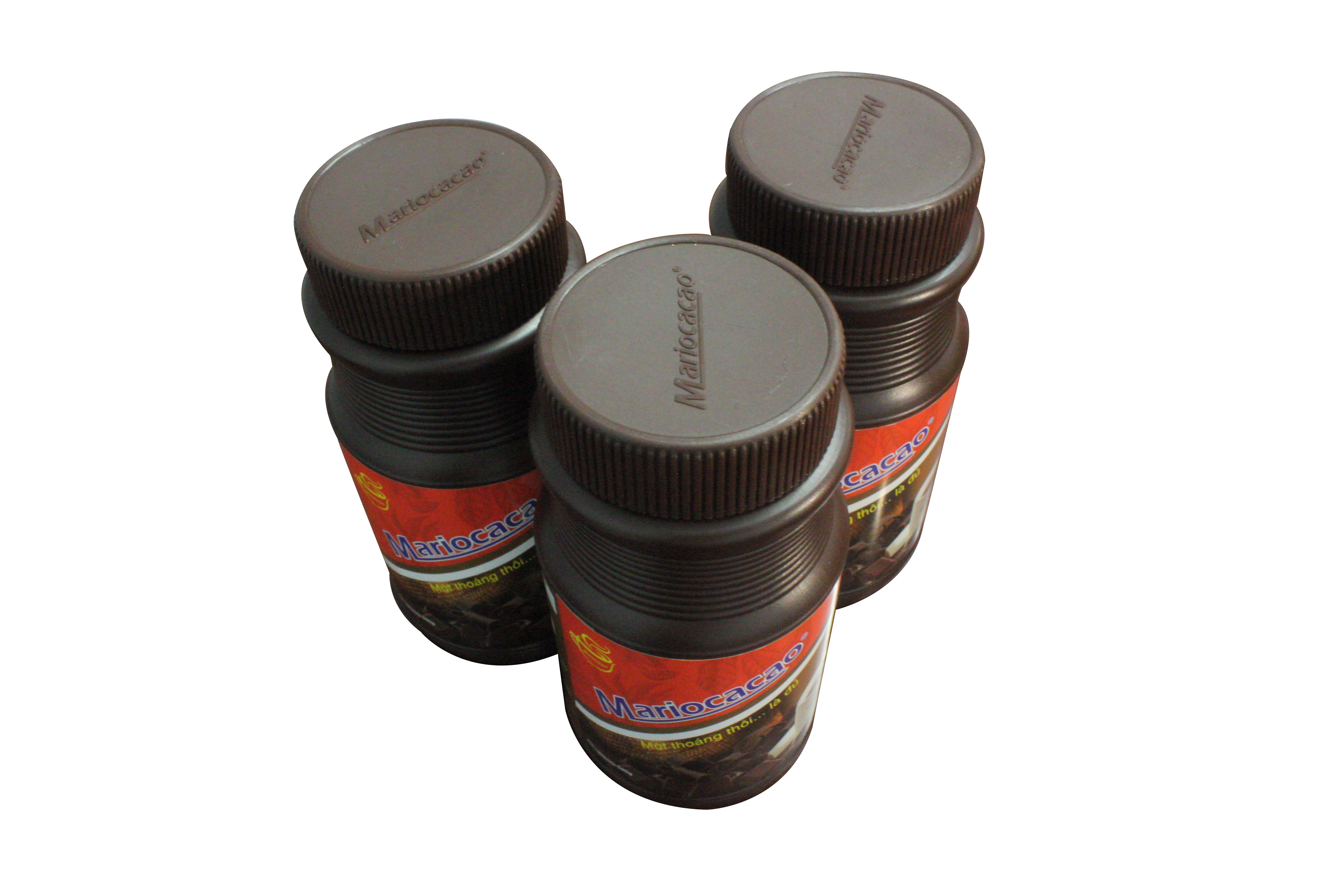 High grade 02 MARIO COCOA Wholesale Shelf Life 12 Months  3 in 1 Brown Jar 500gram/jar Vietnam Instant Cocoa
