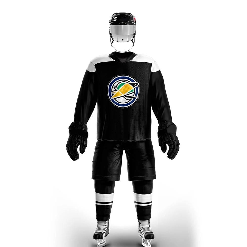 
Factory direct professional custom hockey jersey uniform cheap fast shipping custom ice hockey uniforms 