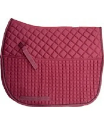 English Horse Saddle Pad Set, Diamond Effect Horse Saddle Pads