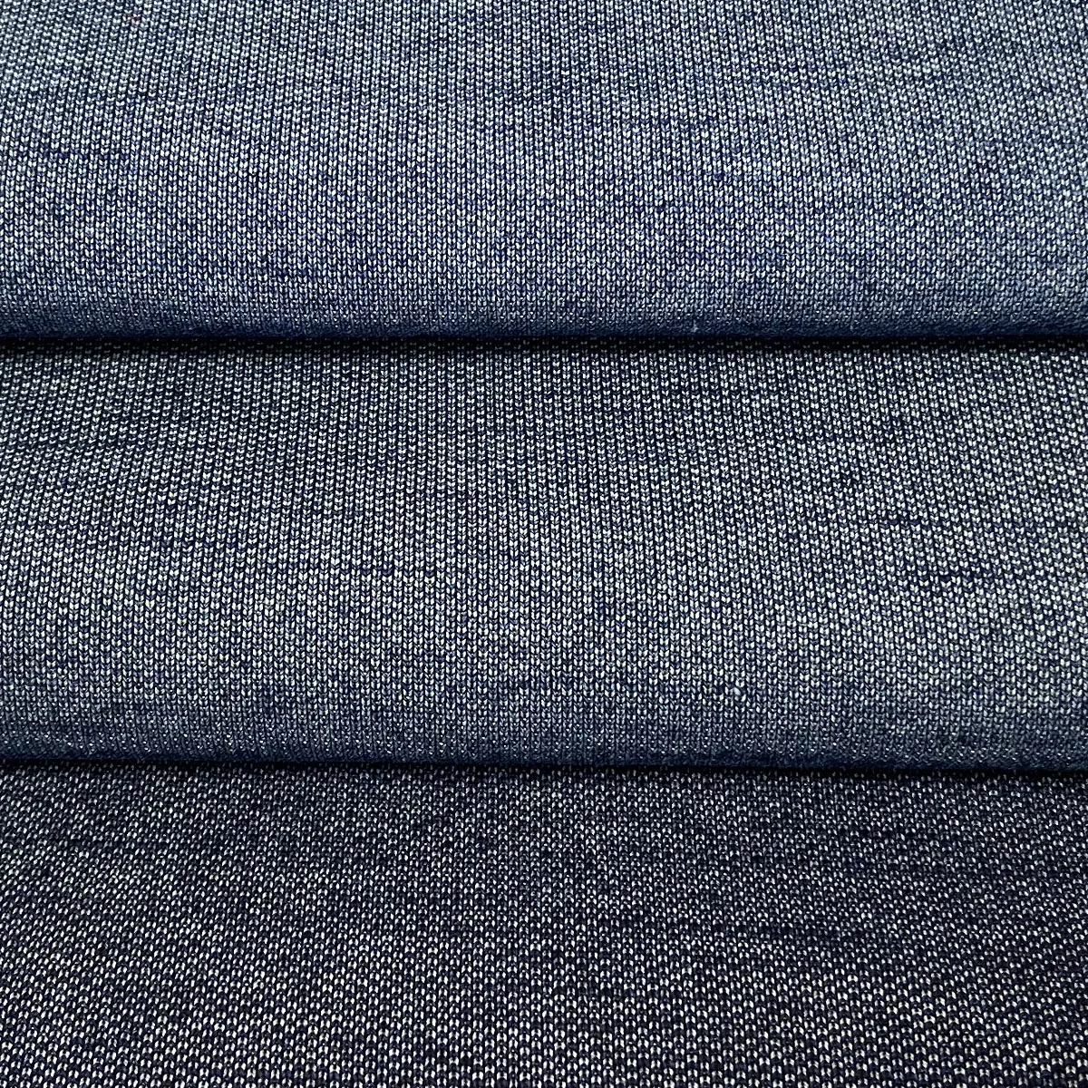 Дышащая трикотажная джинсовая ткань из нейлона и хлопка для джинсов