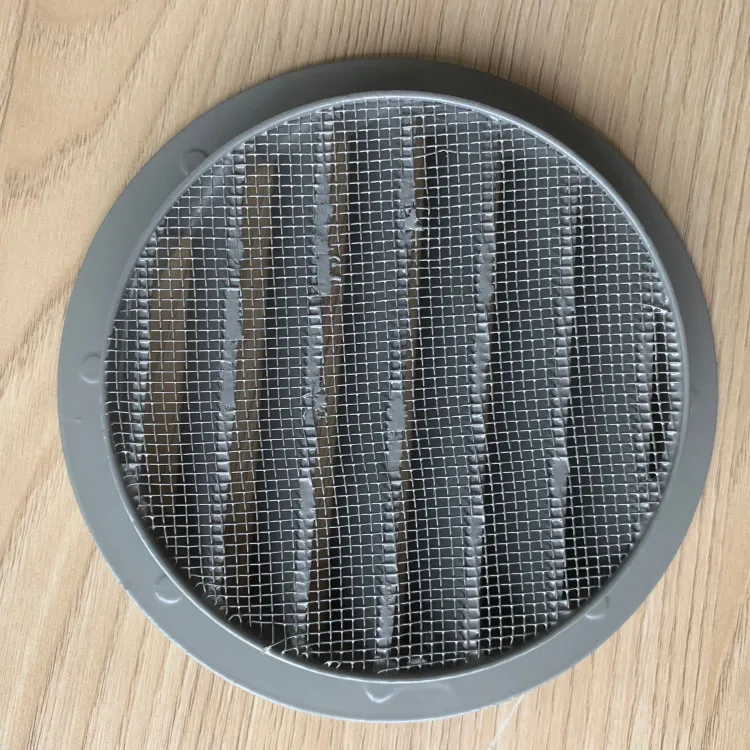 Hvac system Round External Aluminium Louvered Vent