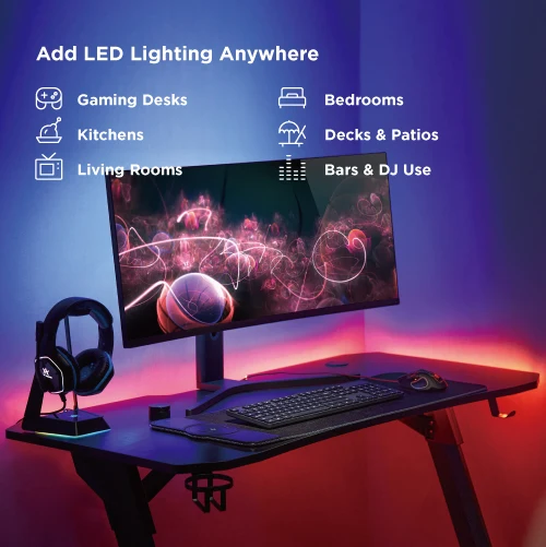 TBL01-6 6.5FT игровая Светодиодная лента RGB с дистанционным управлением от производителя