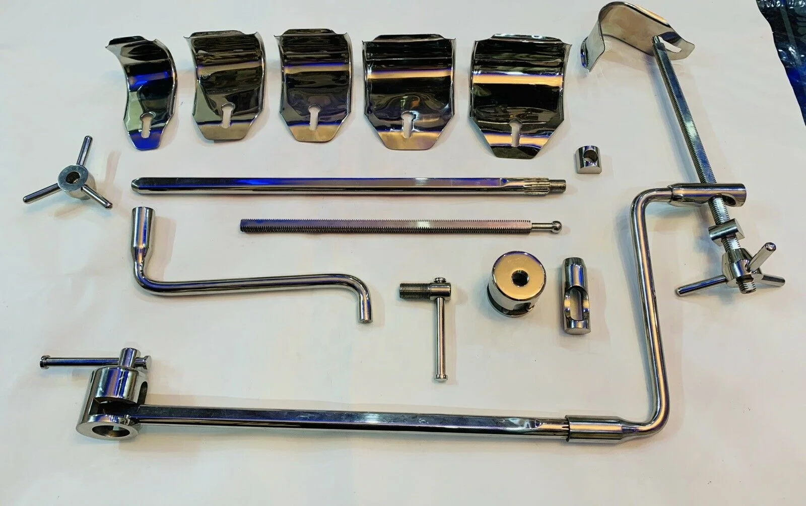 
Omni Tract Surgical Table Mounted Abdominal Retractor with blades, clamps Set 