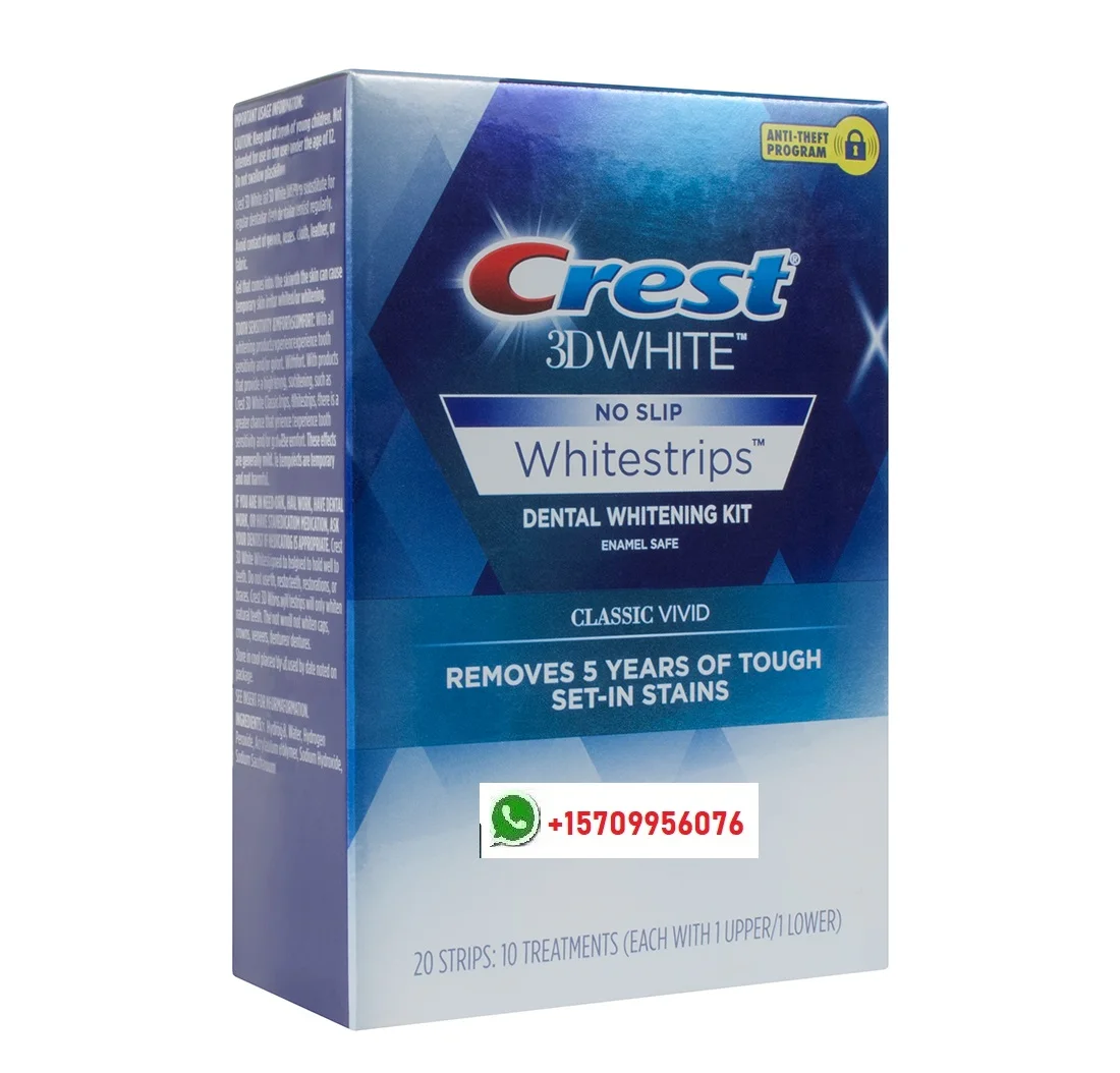 Новое поступление, Crest 3D, белые отбеливающие профессиональные эффекты, 40 полосок, 20 пакетов