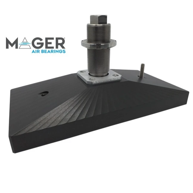 ITALY TOP QUALITY BEST SELL HIGH QUALITY FLAT RECTANGULAR ALUMINUM AIR BEARING HPR5.2 115x239x40 FOR CMM INDUSTRY