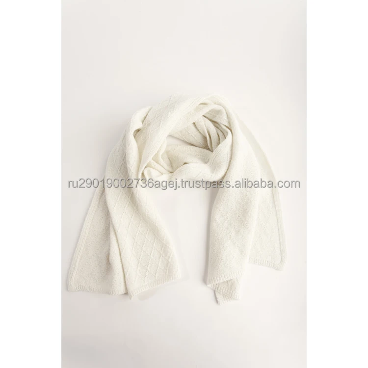 Top quality women knitted scarf for autumn/winter historical hand crafts of Orenburg manufacturer prices women knitwear