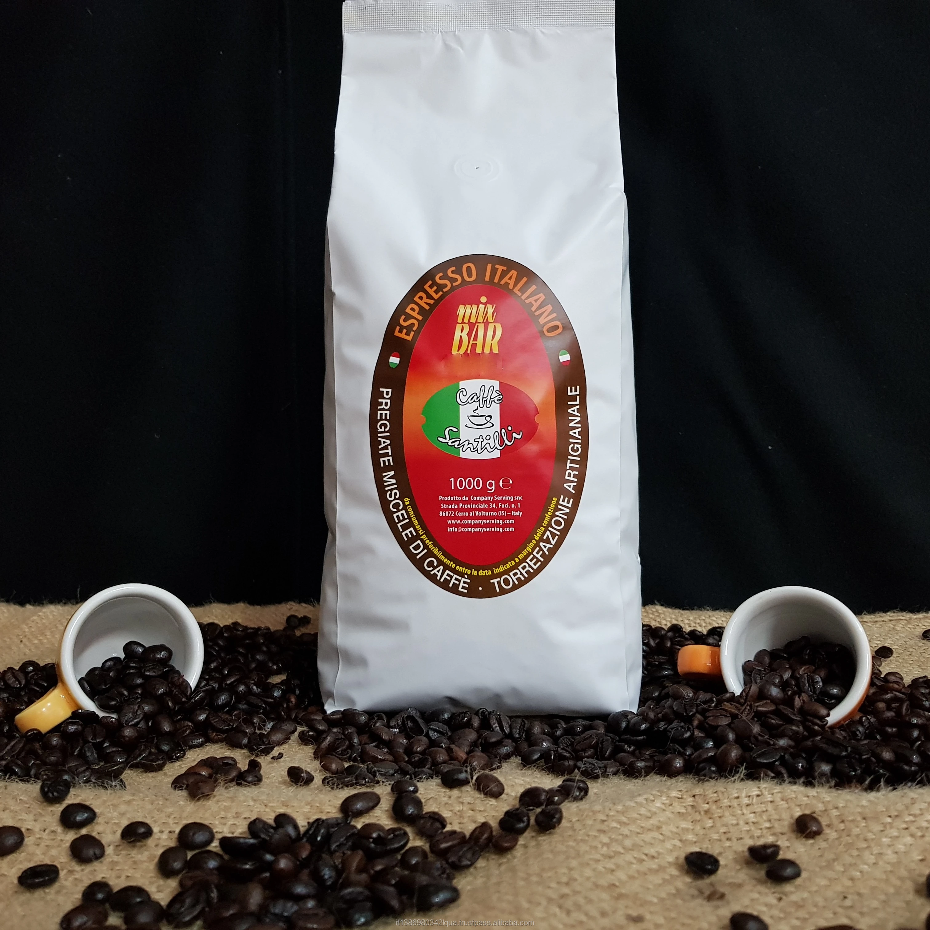 
High Quality Gourmet Coffee Beans Wholesale Mix Bar Classico For Sale 