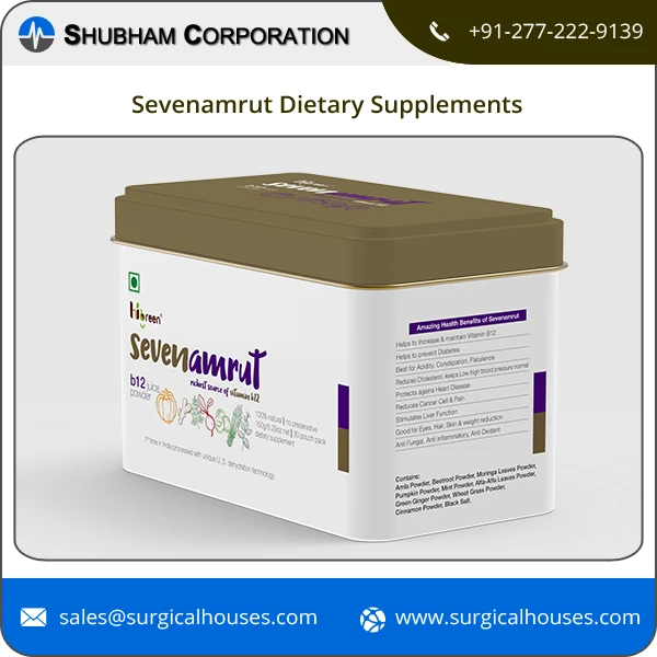 Herbal Dietary Supplement Sevenamrut Dietary Supplement Juice Powder 150 gm