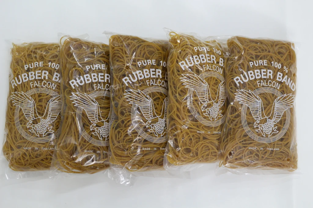 100% Natural Rubberbands - (Falcon Factory) Good Quality