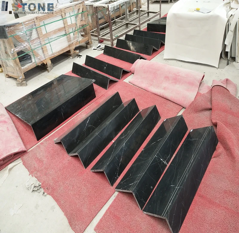 Villas And Hotels Construction And Real Estate Industry White Marble Stair Floors From Vietnam Manufacturer