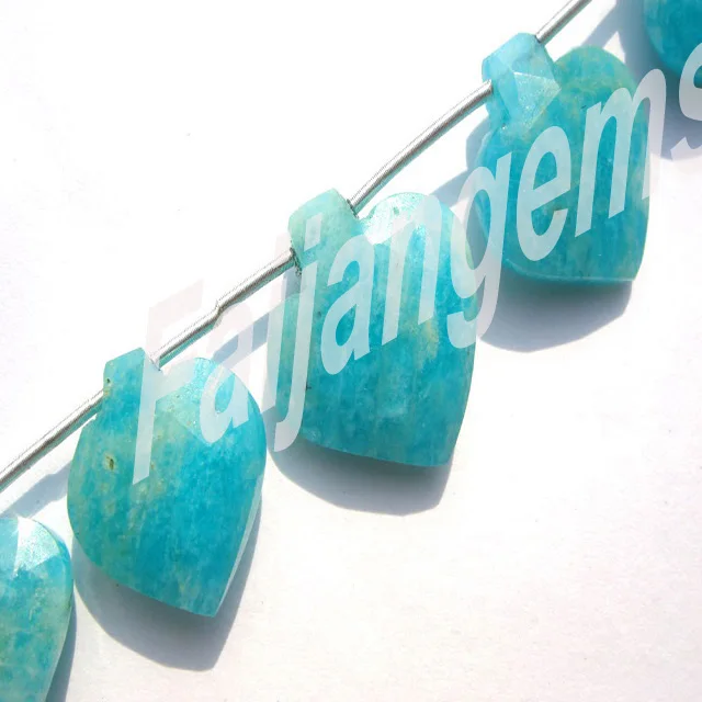  Натуральный Амазонит граненые бусины яблока оптовая продажа Драгоценный Камень ювелирные изделия AAA Качество Ik088