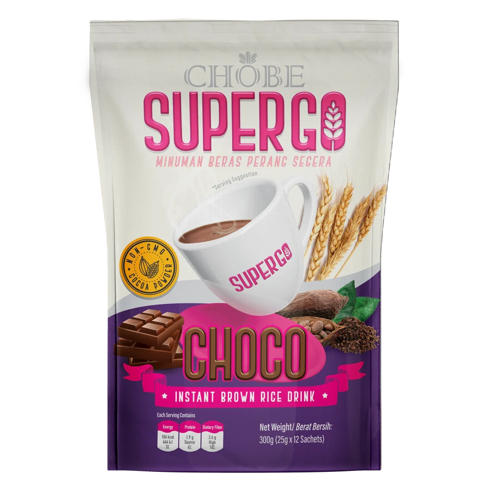 Шоколадный напиток из коричневого риса CHOBE SUPERGO
