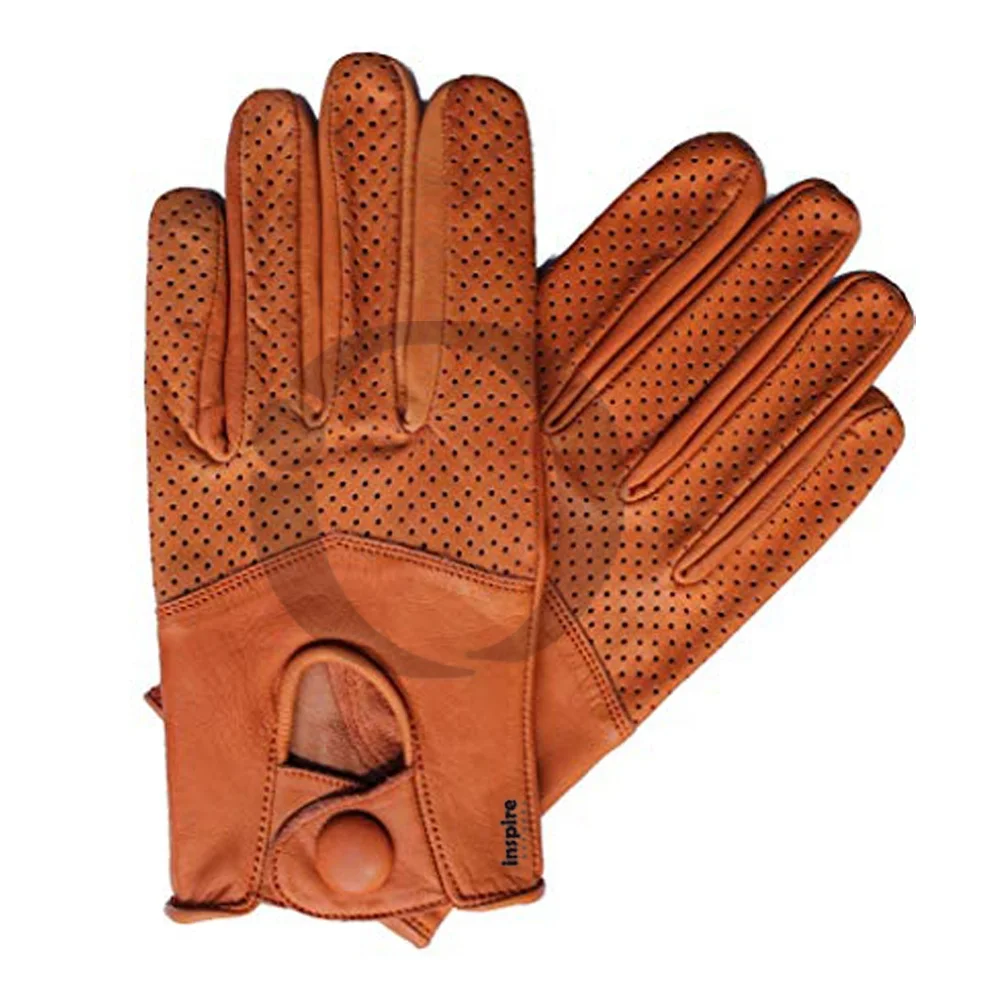 
Unique Style Top Quality Car Drive Leather Gloves For Driver Hot Selling Best Design Gloves By Inspire Apparel 