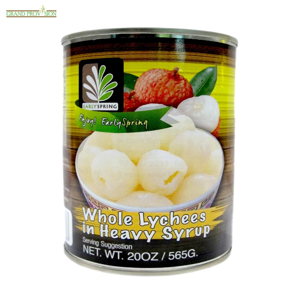 Best Quality Canned Lychee Fruit in Syrup 20oz. Thailand Premium Quality Fruit Product with long shelf life