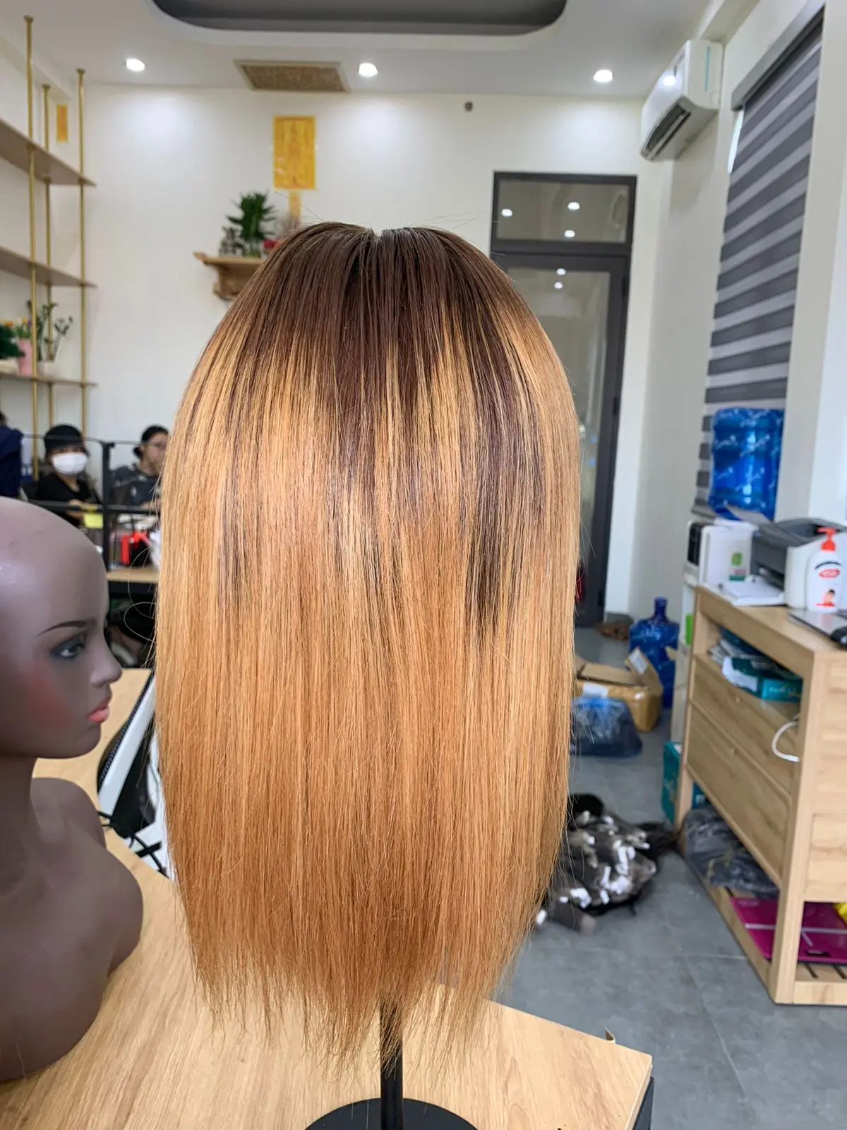 Лучшая цена супер двойной парик естественного цвета короткие волосы вьетнамские человеческие