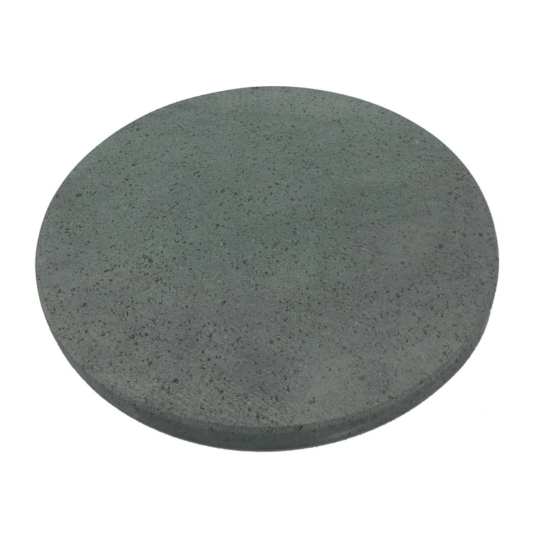 Lava Stone Commercial Usage Round Shape Pizza Stone from Trusted Supplier basalt stone made in italy