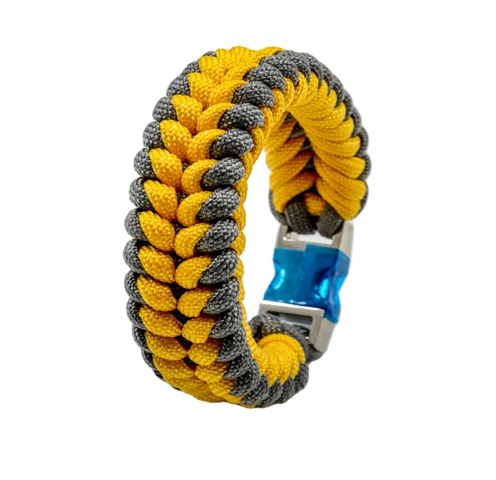 Paracord Band for Promotion Diy 550 Paracord Bracelet Box Gift Hiphop Unisex Bracelets, Bangles Wholesale View Nam Manufacturing