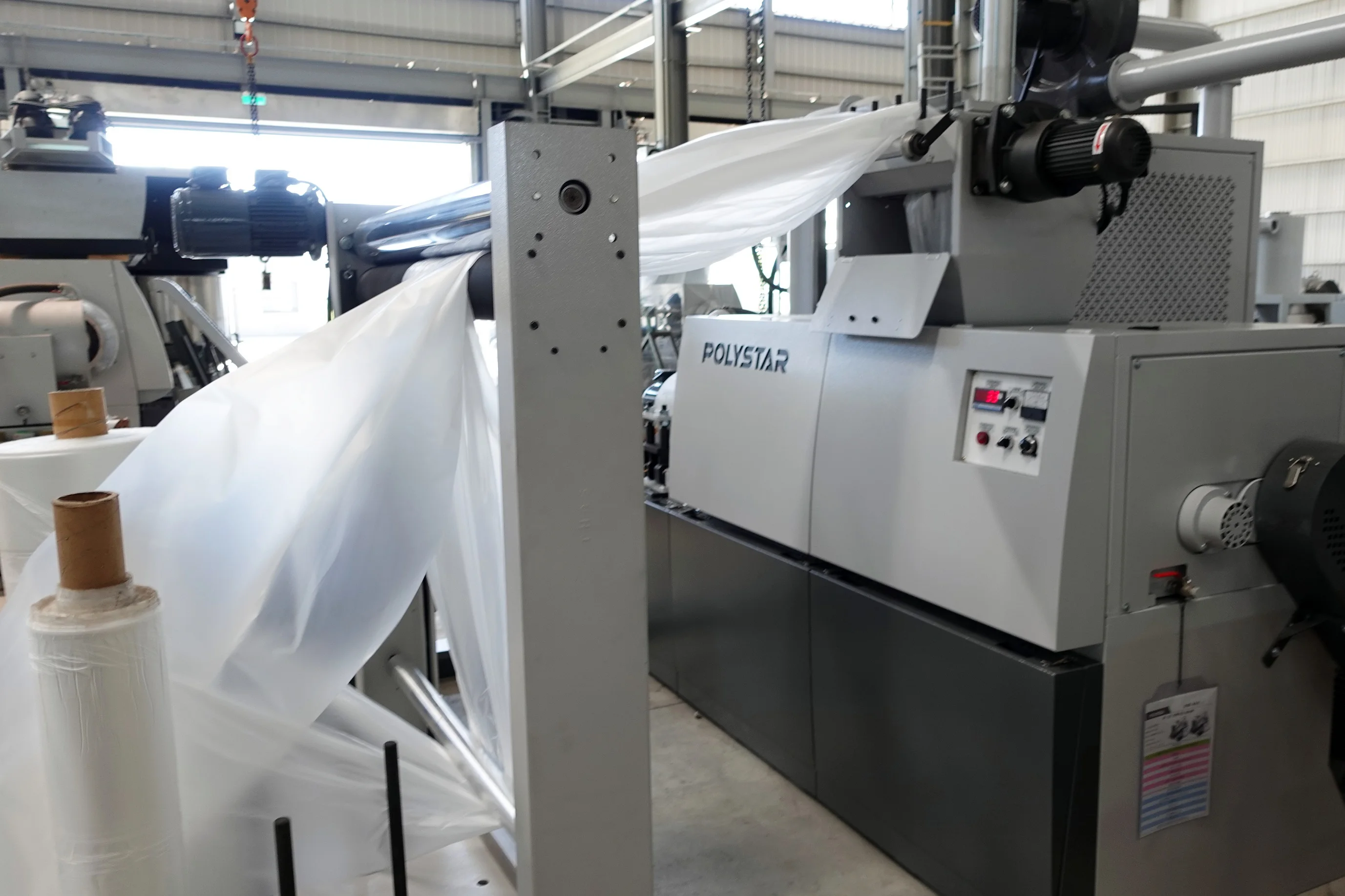 Пластиковый гранулятор с воздушным охлаждением