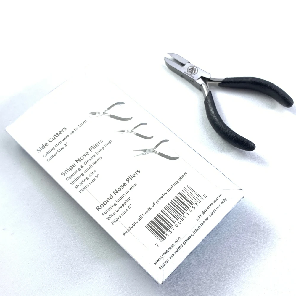 Тонкие плоскогубцы с изогнутой цепью 5 дюймов полированная головка устойчивая к ржавчине и коррозии продлевающая срок службы