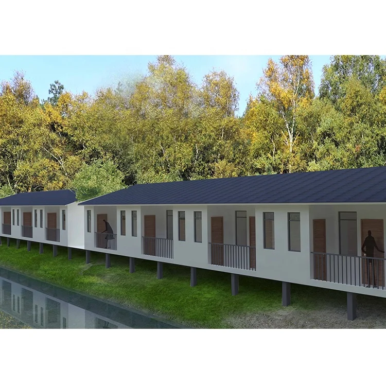 Modular school, houses, offices, hotels and resorts with good aesthetics, durability and high price ratio