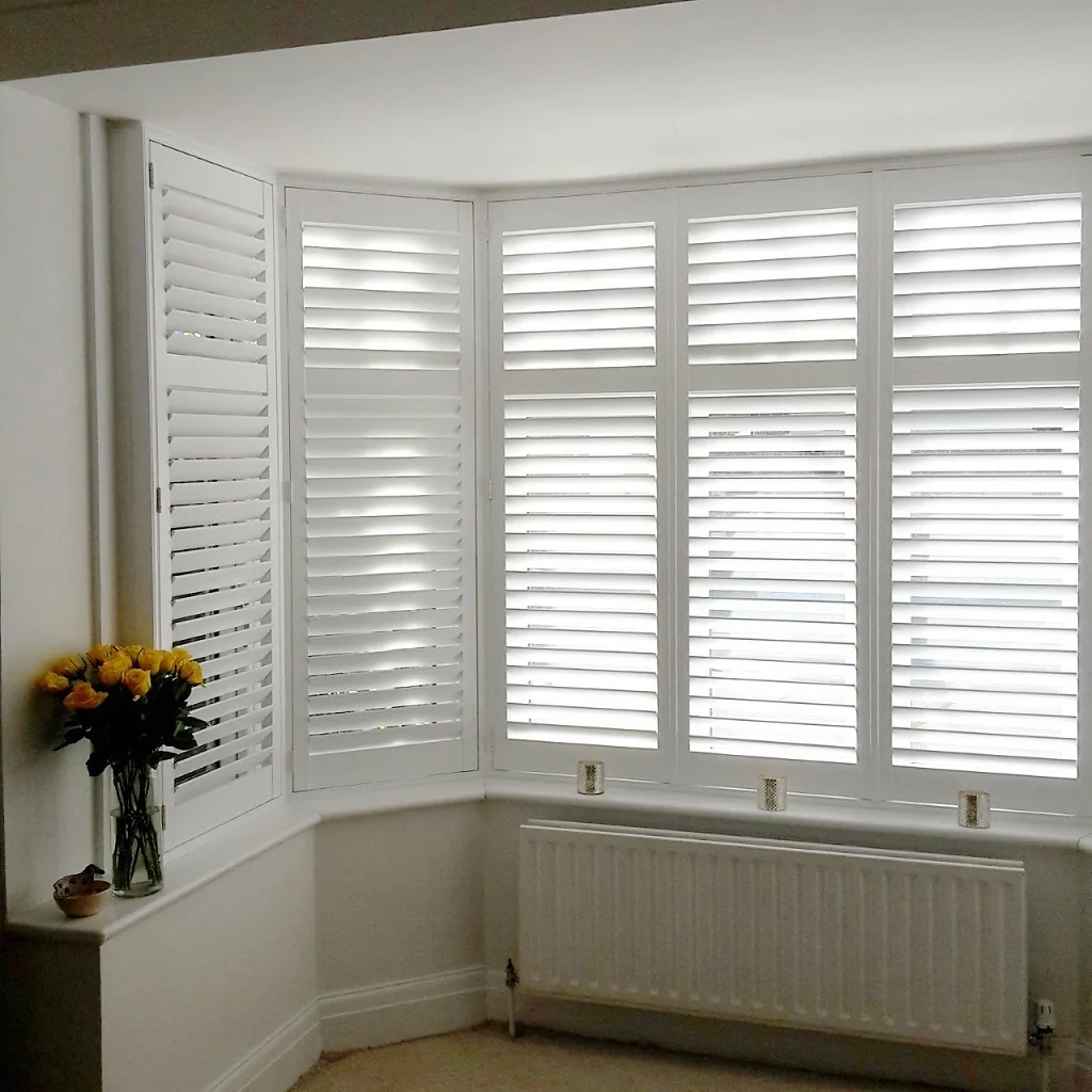 Factory Price  Shutter PVC Material Home Interior Window Plantation Shutters