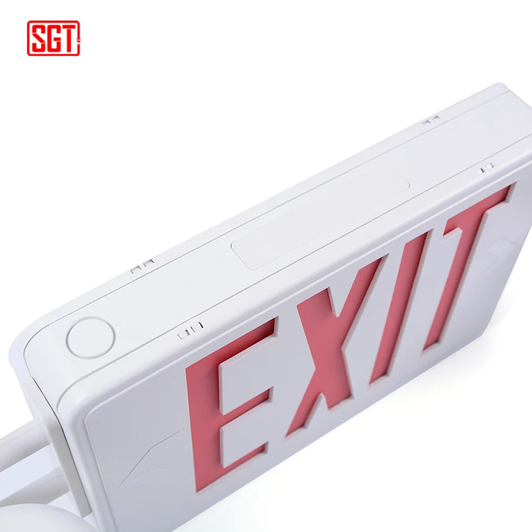 BEST sell Eco two Heads 3.6v Ni-cd Battery Backup LED Combo Emergency exit Light