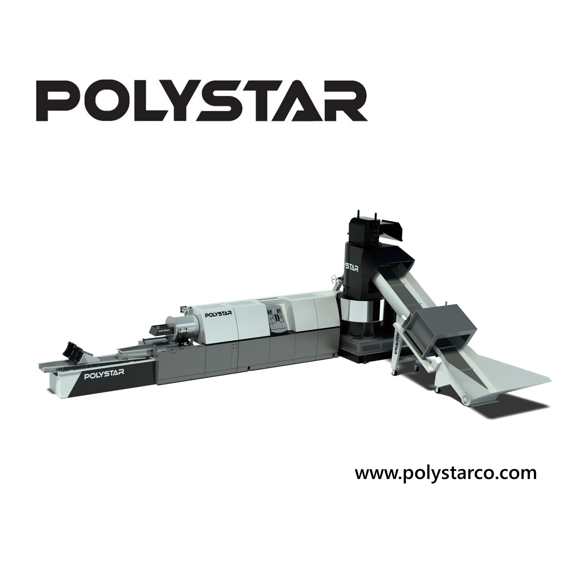 Экструдер для переработки пластика