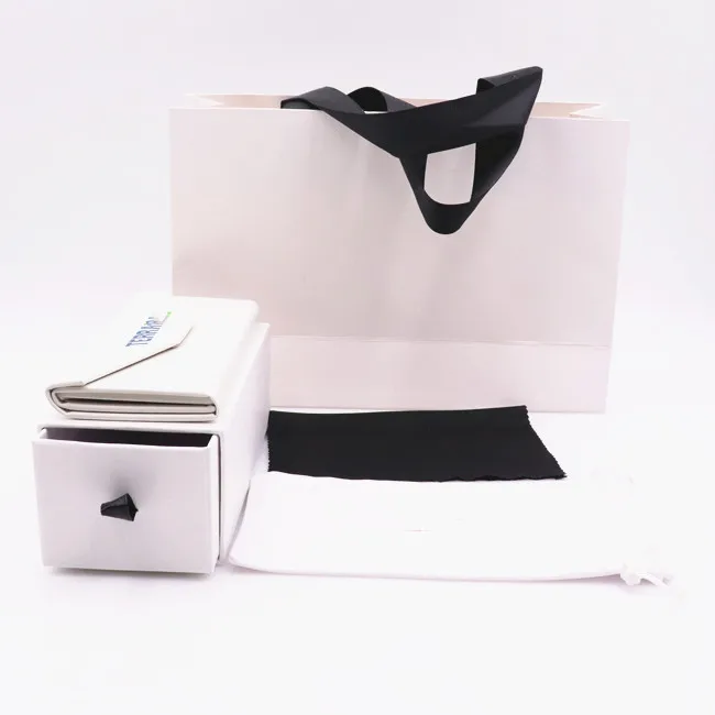 Wholesale sunglasses case and box  Folding Triangle sun glasses with case PU Handmade Foldable Magnet Optical glasses case set