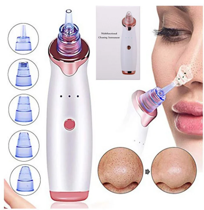 Callus Aspirator Hard Skin Blackhead Tools Kit Vacuum Rechargeable Electric Whitehead Blackhead Remover Vacuum