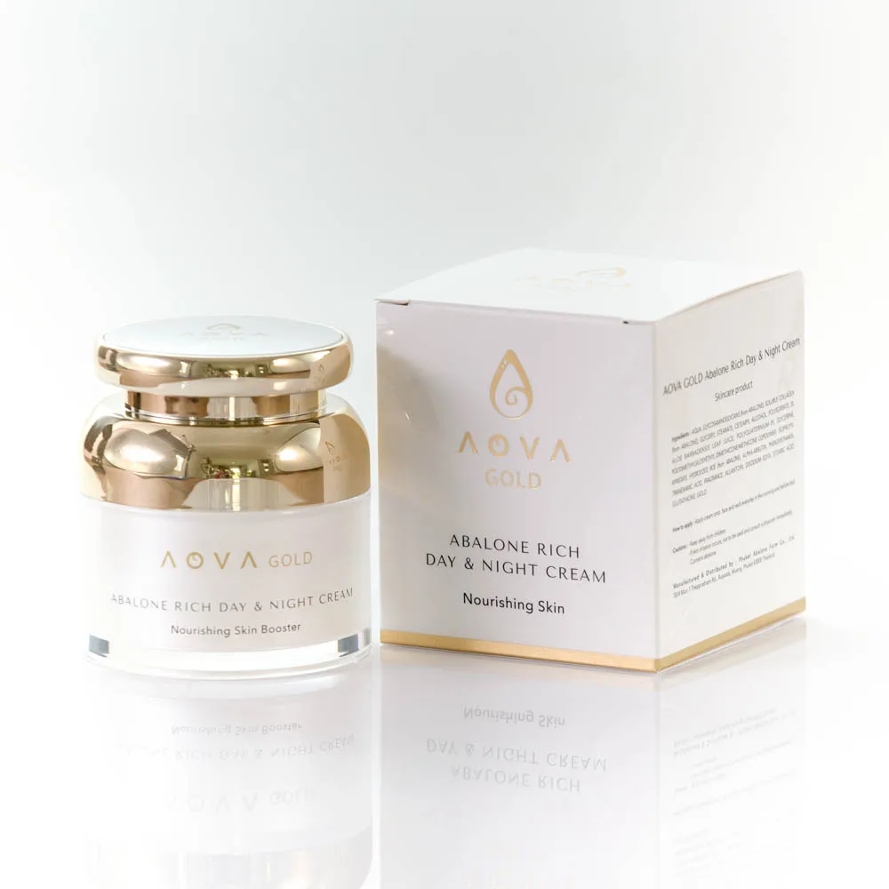 AOVA Abalone Snail Collagen Cream Whitening Face Care Cosmetics