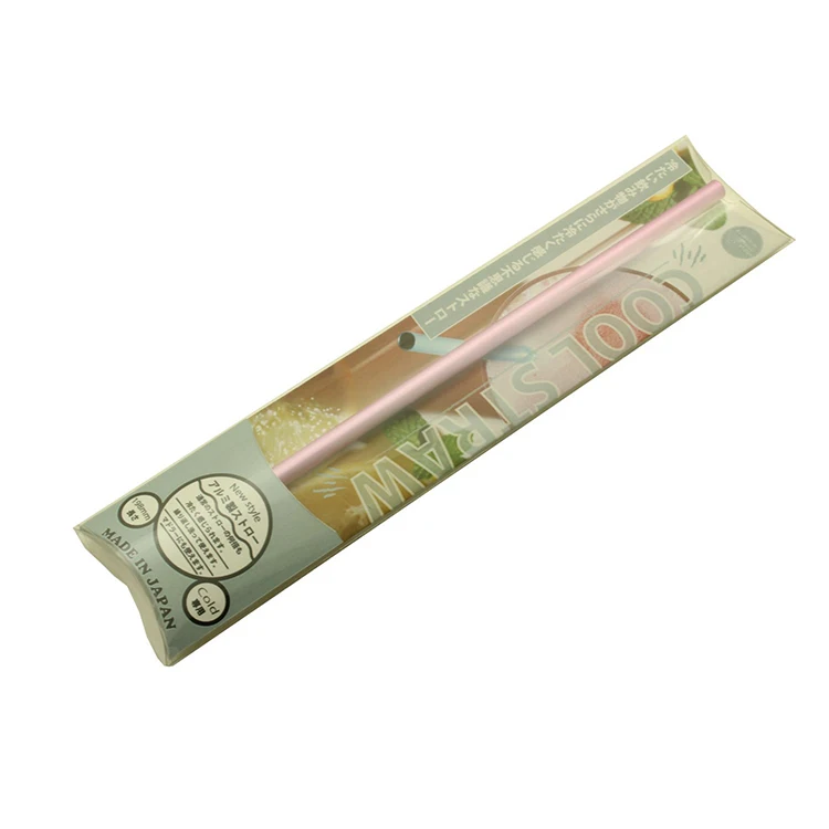 Using Aluminum Cold Drink Special Reusable Ecological Drinking Straw
