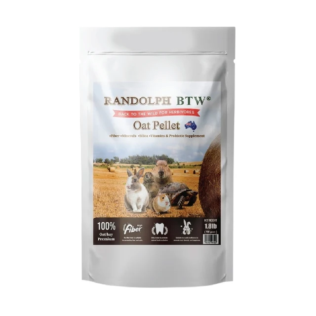 Oat Pellet With Seven Probiotics and Minerals For Small Animals Product from Thailand