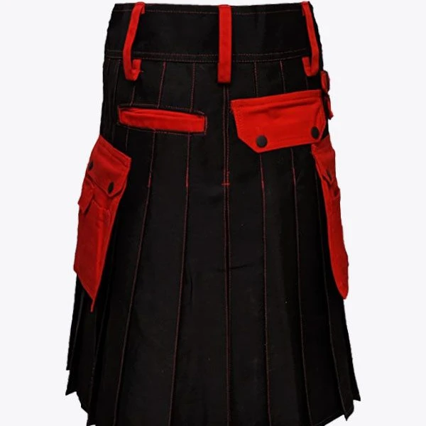  Делюкс оливковый зеленый современный утилитарный Kilt для мужчин