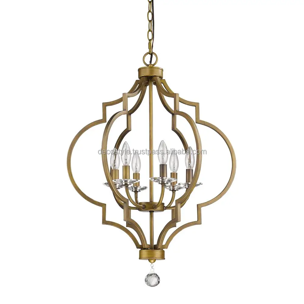 Black Iron Chandelier