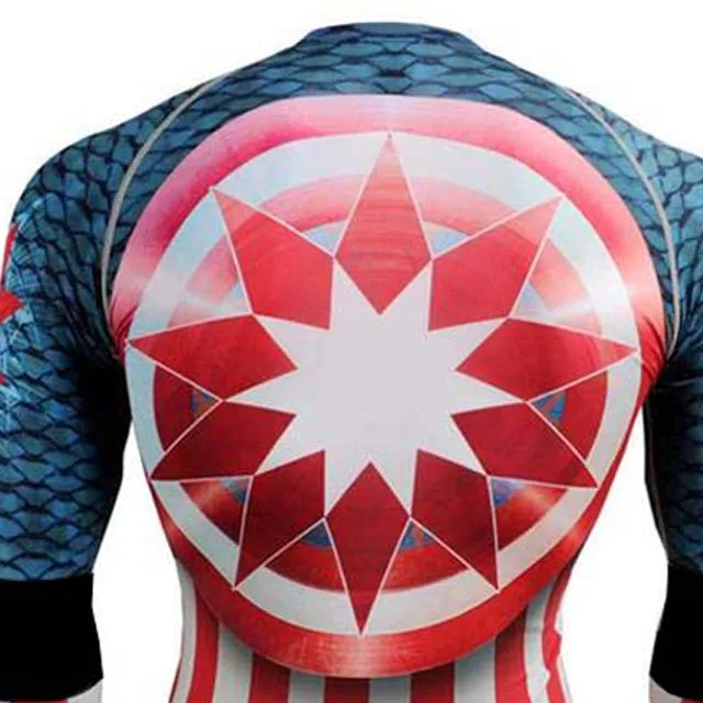 Дышащая полностью сублимационная Высококачественная Мужская спортивная одежда с круглым вырезом