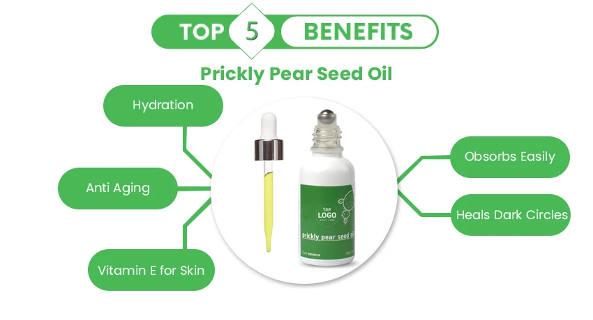 Trusted Supplier of 100% Pure Moroccan Prickly Pear Seed Oil at Best Price