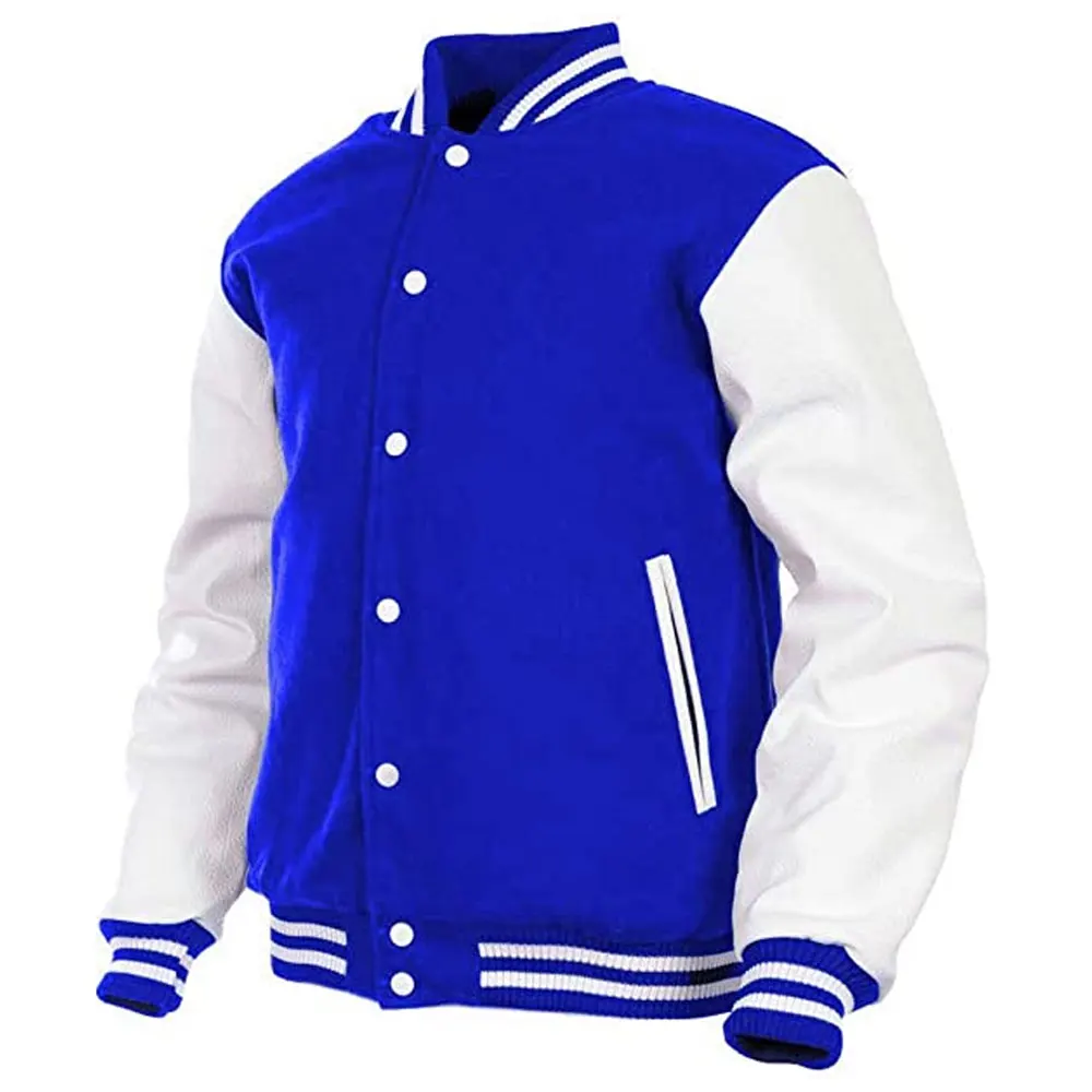 Высококачественная флисовая бейсбольная куртка-бомбер Letterman Varsity мужские зимние куртки