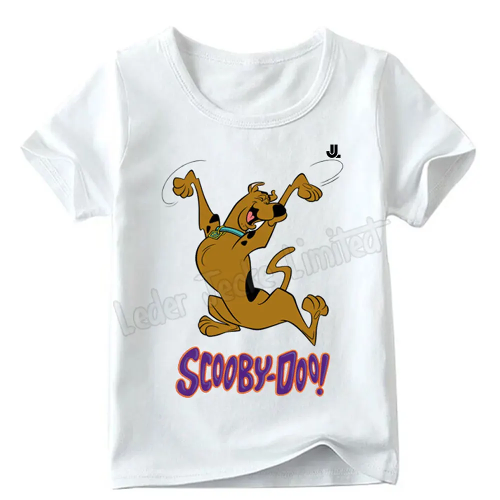 
Baby Boys / Girls Cartoon Scooby Doo Mystery Machine T shirt Children Funny Outfits T-Shirt 