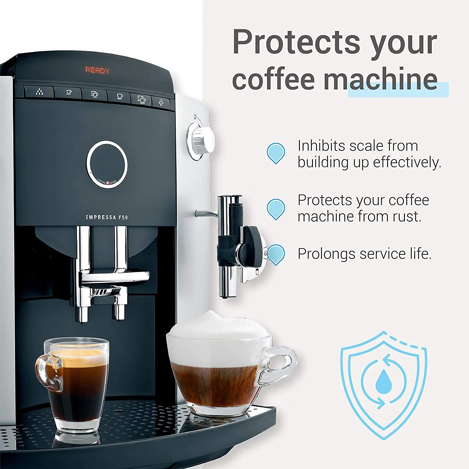 ECF-7003 Coffee Machines Blue Water Filter Replacement Cartridge