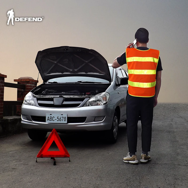 Free size mesh outdoor reflective safety vest