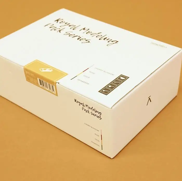 Korean Peel off Facemask Royal Gold Modeling Gel Mask with anti-wrinkle and firm skin functions for Spa Treatment Use